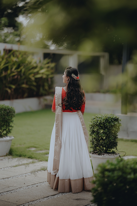 half saree